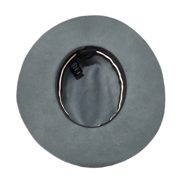 RAG & BONE | Gray-Blue Wool Fedora / Hat in Size Small main image 4